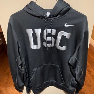 USC TROJANS NIKE CHROME SWEATSHIRT LARGE USED